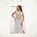 Stripped Skirt by Debaj, elegant women’s bottoms