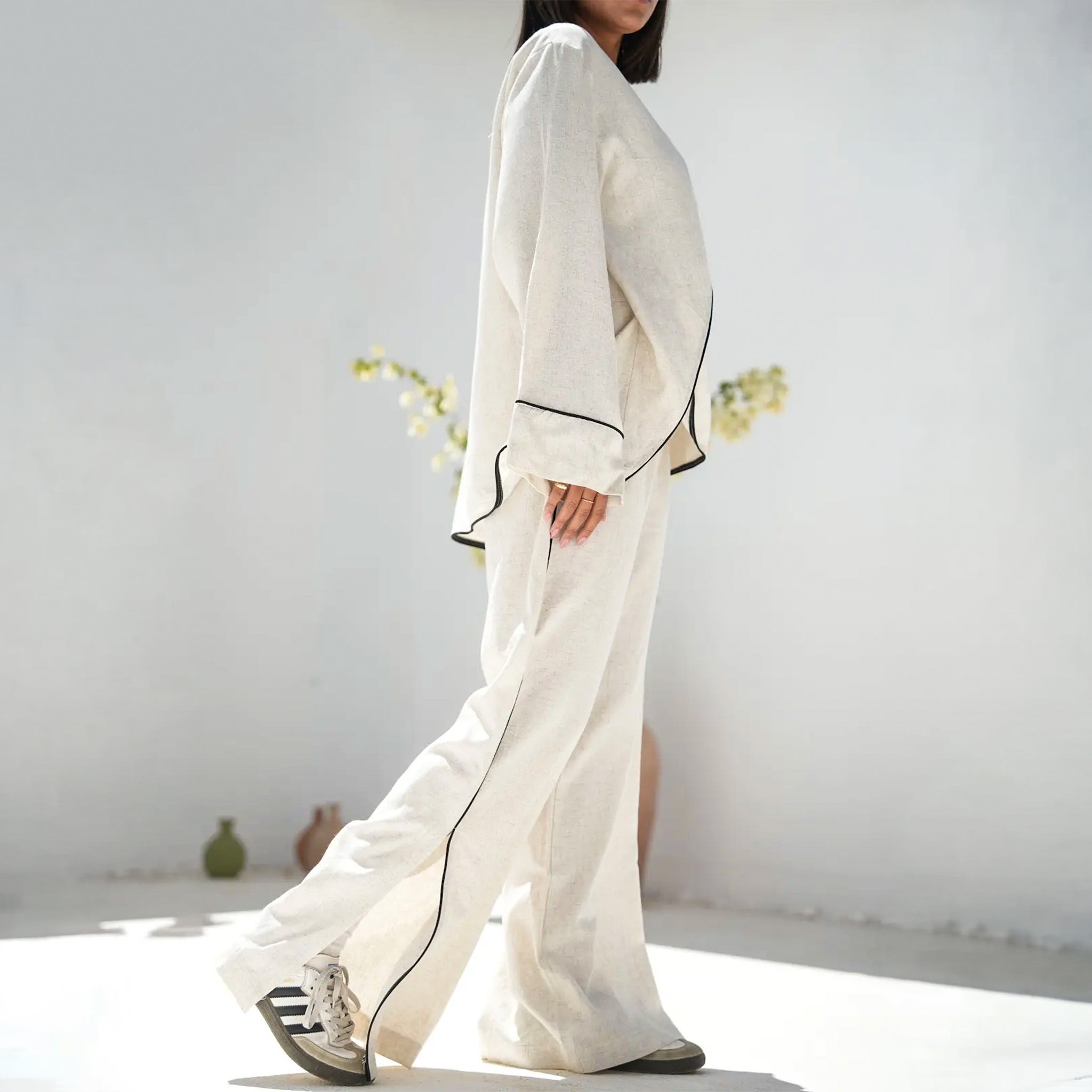 Cross Linen Set product image by Debaj for women’s fashion