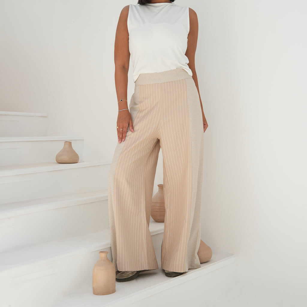 Debaj Wide Pants styled for refined women’s outfits