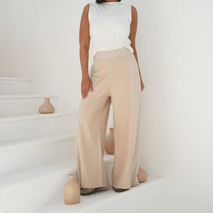 Debaj Wide Pants styled for refined women’s outfits