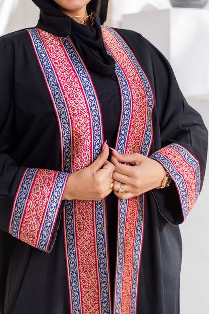 Arabic Black Kaftan from Debaj, designed for graceful everyday styling