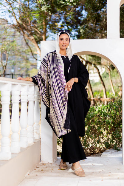 Half & Half Kaftan by Debaj, elegant women’s kaftan