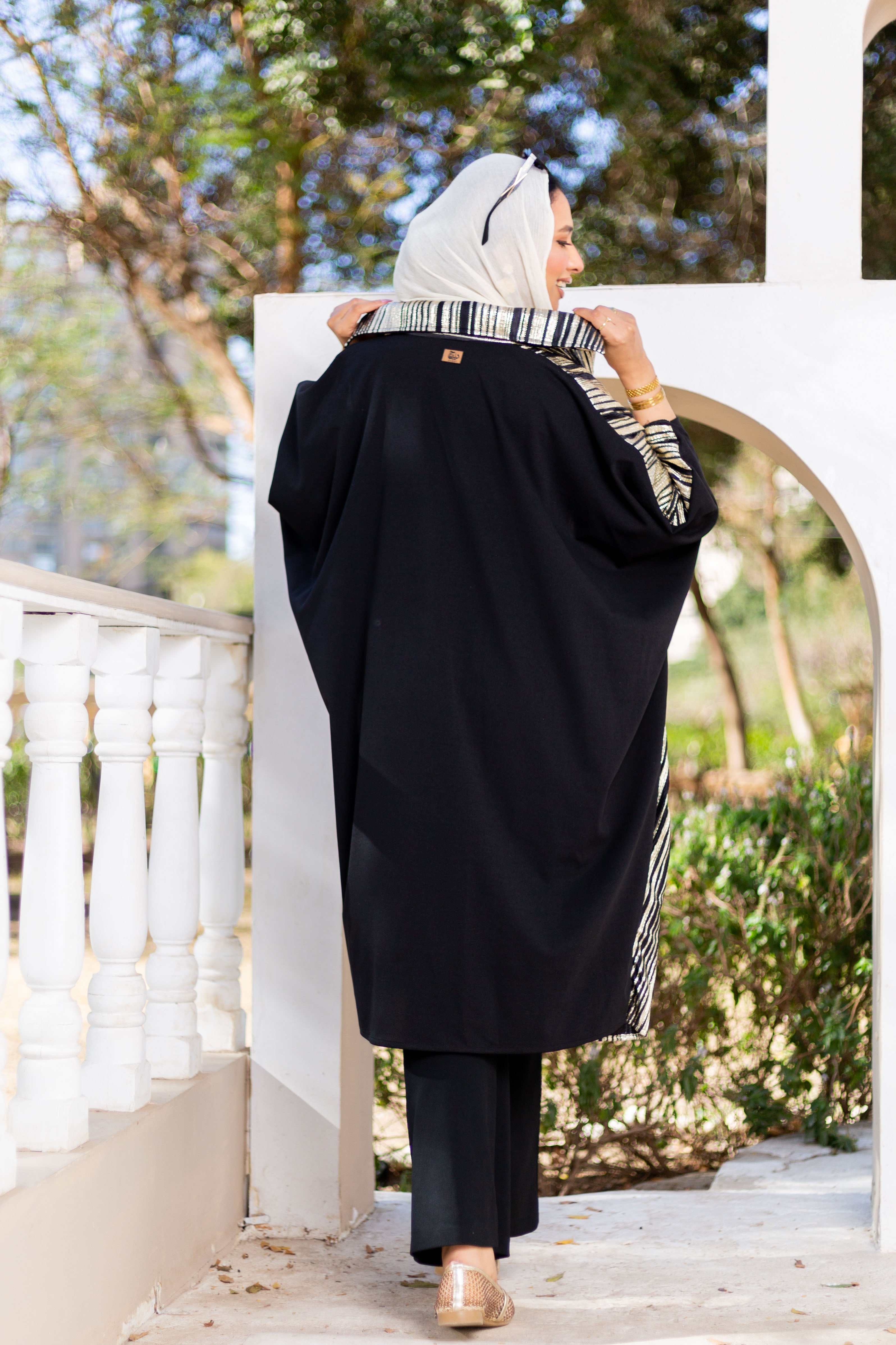 Half & Half Kaftan from Debaj, designed for graceful everyday styling