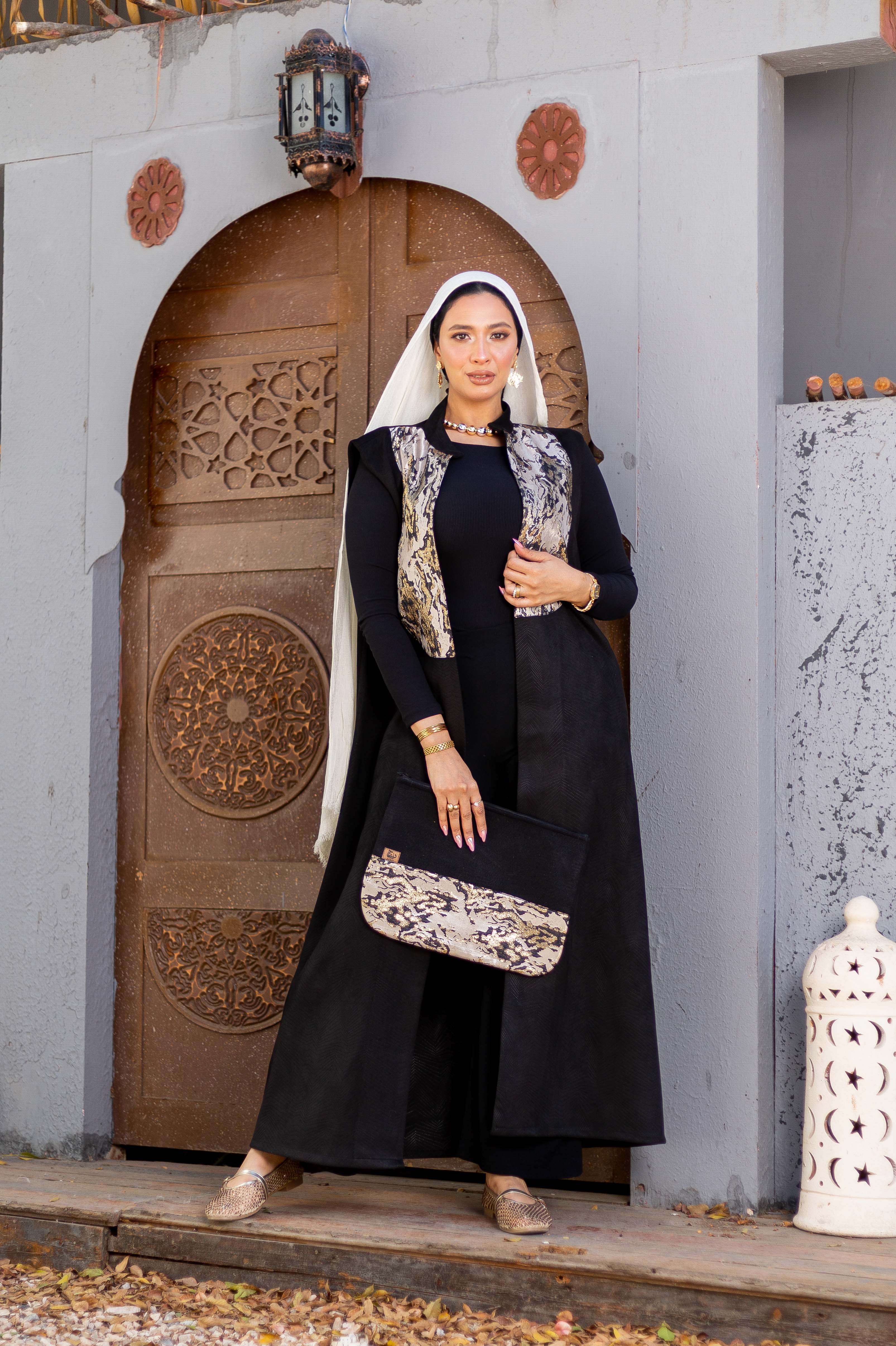 Debaj Indian Long Vest styled for refined women’s outfits