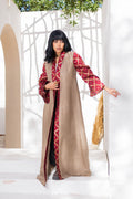 Burgundy Indian Kaftan by Debaj, elegant women’s kaftan
