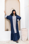 Navy Kaftan by Debaj, elegant women’s kaftan