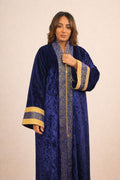 Velvet Arabic kaftan by Debaj, elegant women’s kaftan