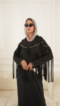 Fringes Jacket by Debaj, elegant women’s top