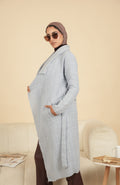 Baby Blue Cardigan by Debaj, elegant women’s top