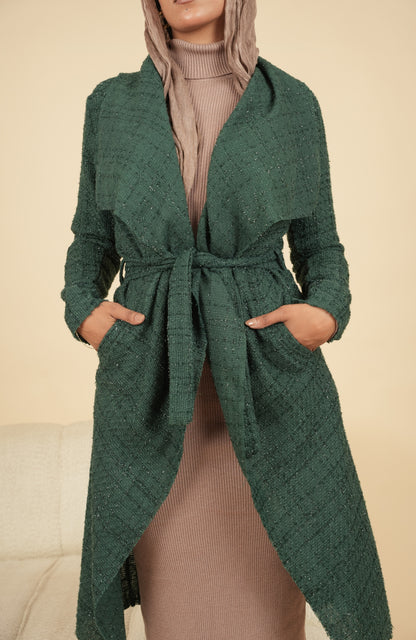 Olive Cardigan from Debaj, designed for graceful everyday styling